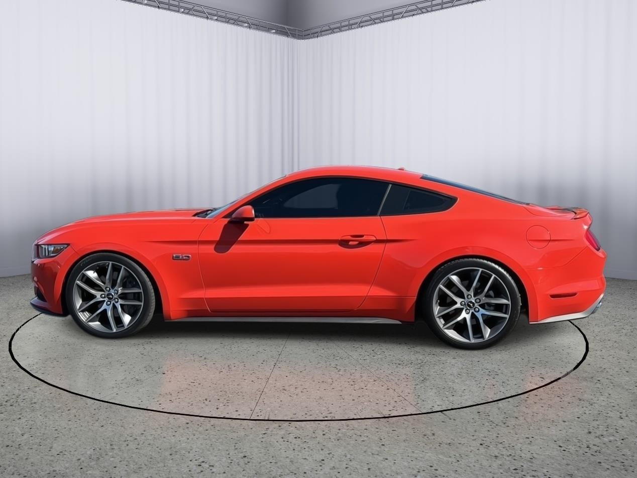 2015 Ford Mustang — side profile view