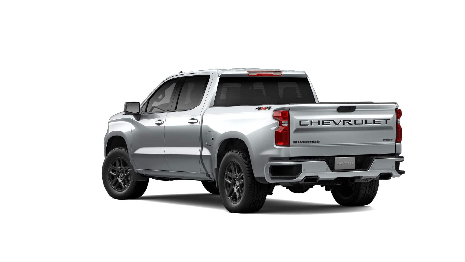 2026 Chevrolet Silverado 1500 — rear three-quarter view