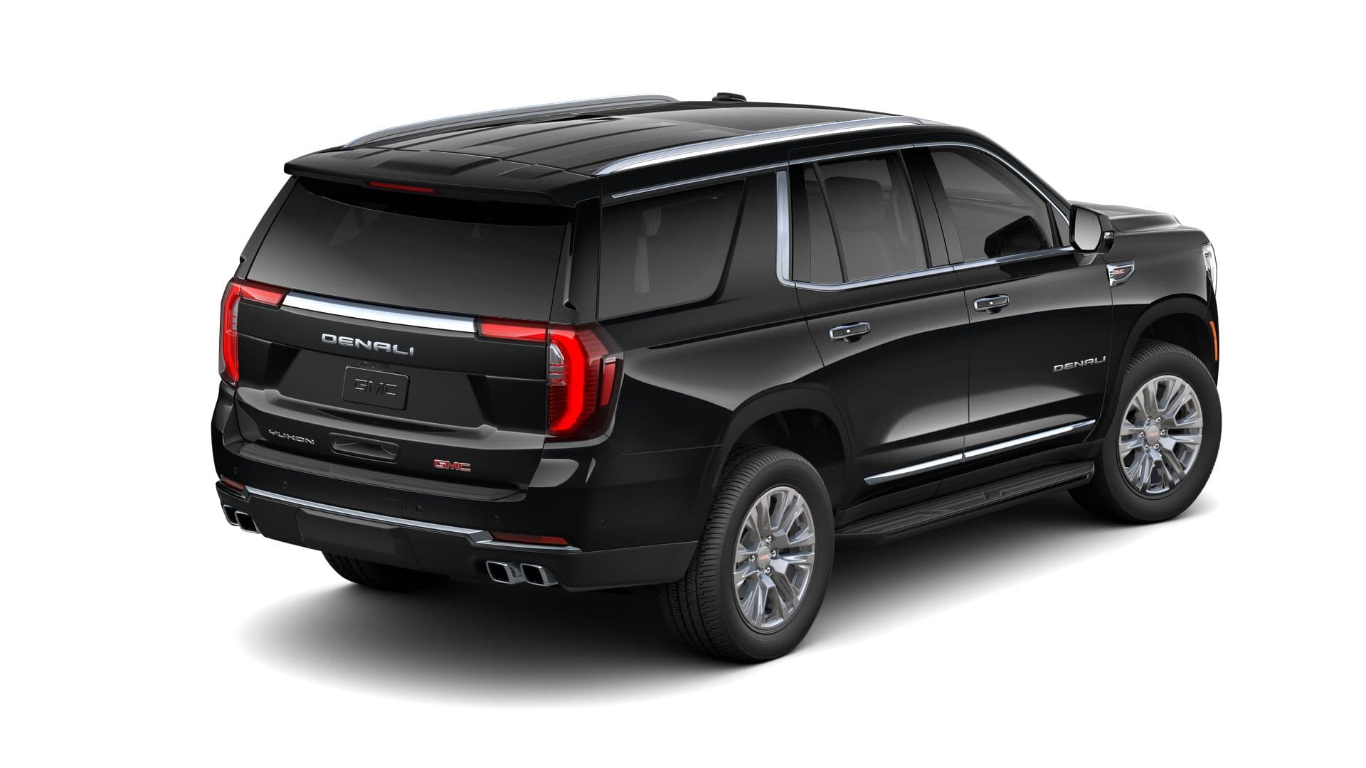 2026 GMC Yukon — rear three-quarter view