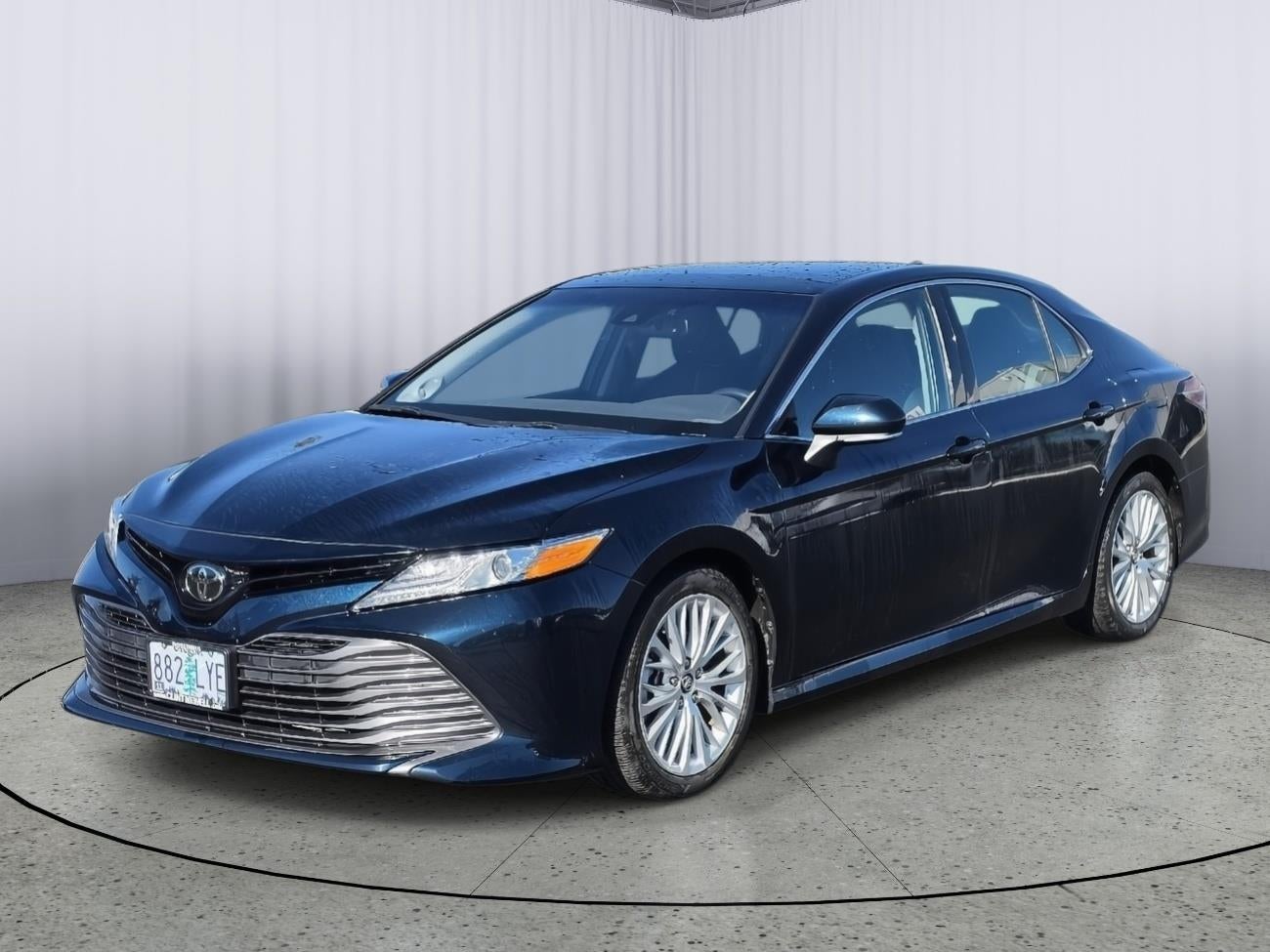 2020 Toyota Camry XLE in None — front three-quarter view